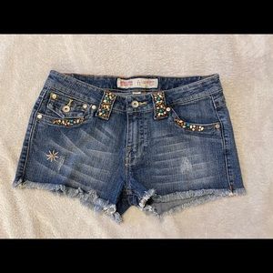 Mossimo Supply & Co jean shorts Juniors size 11
